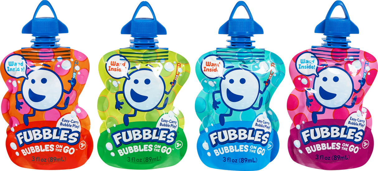 Fubbles Bubbles on the Go - 24 Pack Box