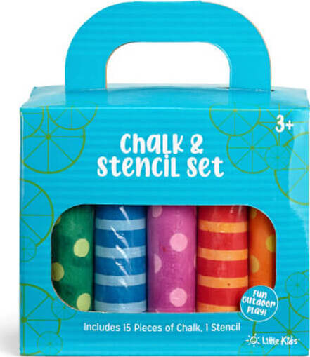 Fubbles Chalk and Stencil Set