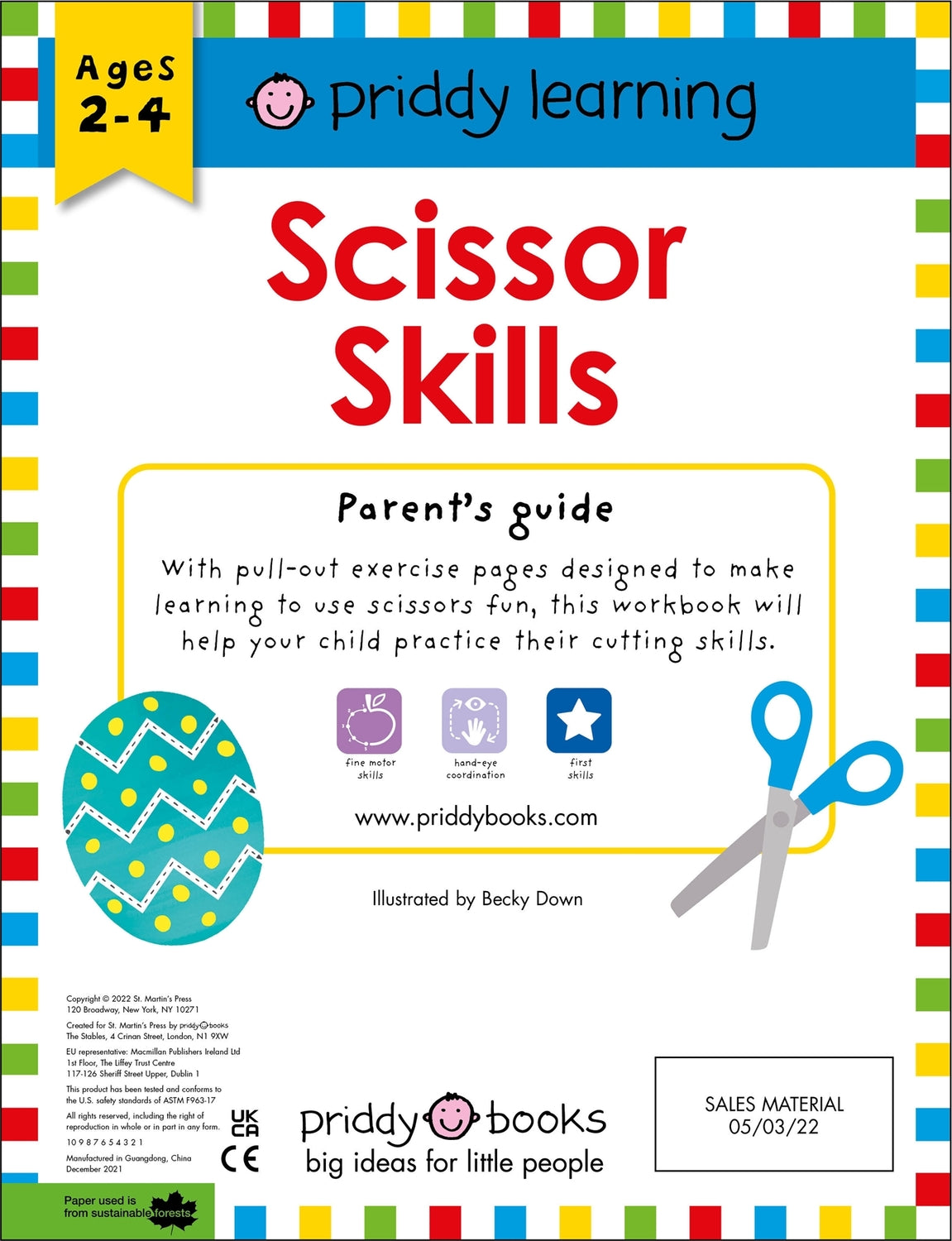 Priddy Learning: Scissor Skills