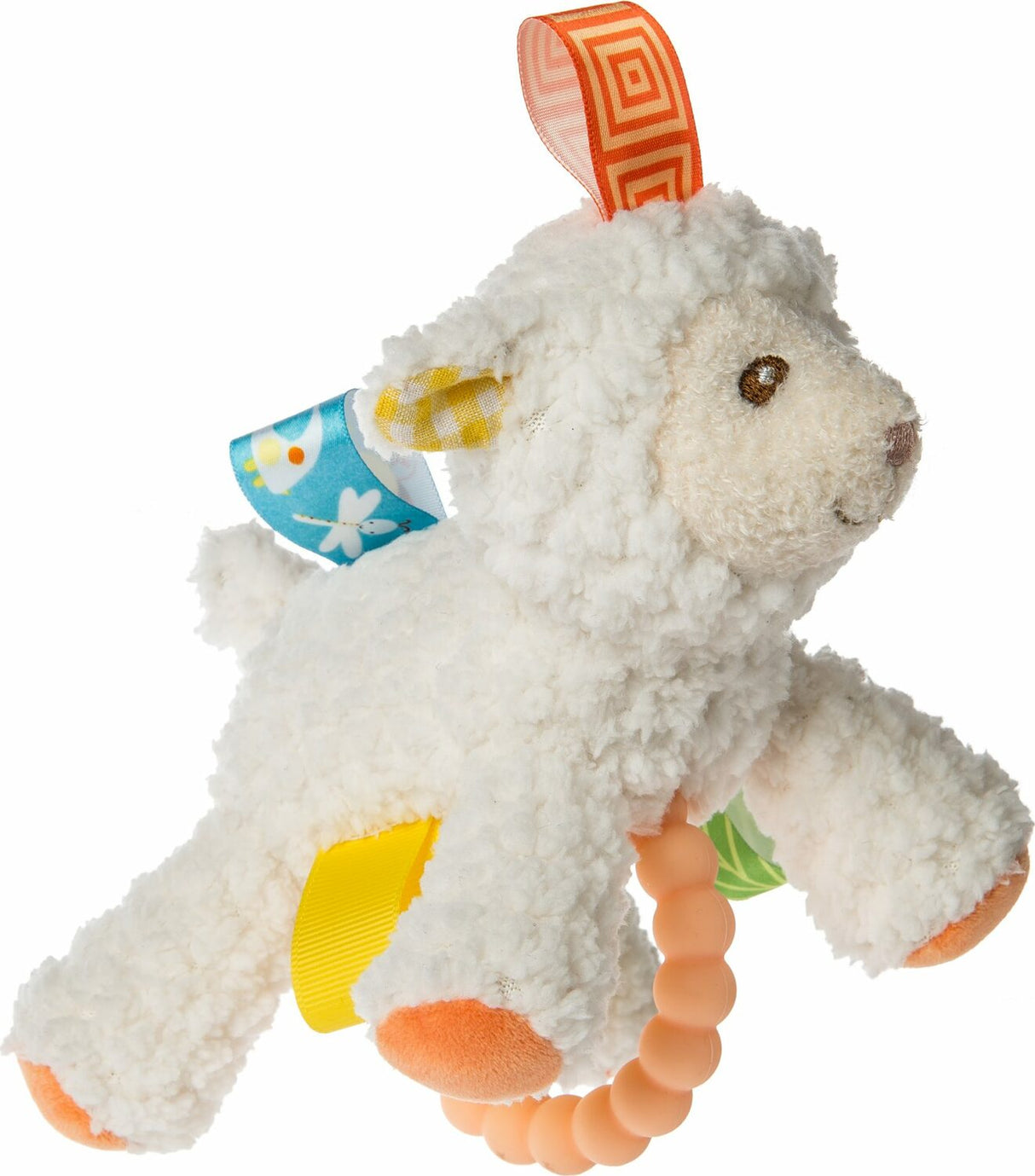 Taggies Sherbet Lamb Teether Rattle - 5"