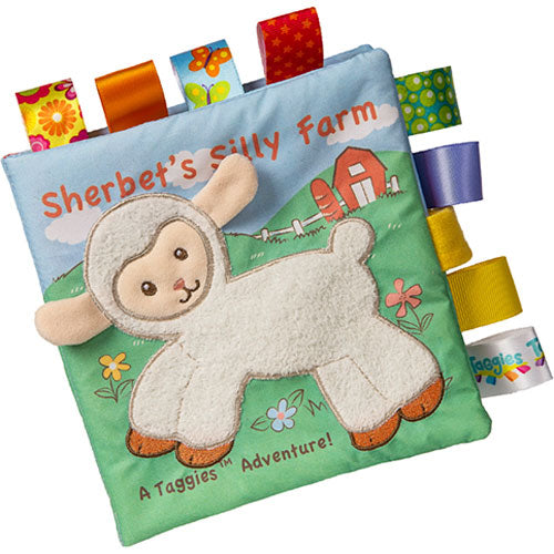 Taggies Sherbet Lamb Soft Book-6x6"