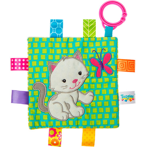 Taggies Crinkle Me Kitten-6.5x6.5"