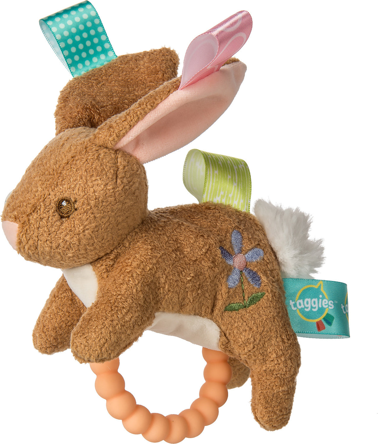 Taggies Harmony Bunny Teether Rattle - 6"