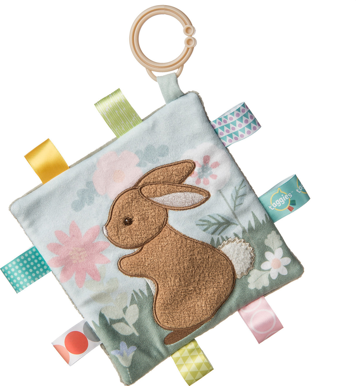 Taggies Harmony Bunny Crinkle Teether - 6x6"