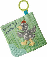 Rocky Chicken Crinkle Teether - 6x6"