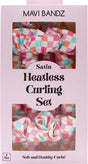 Check Satin Curling Set (assorted)