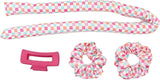 Check Satin Curling Set (assorted)