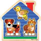 House Pets Jumbo Knob Puzzle - 3 Pieces