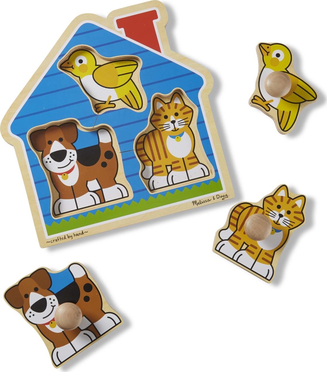 House Pets Jumbo Knob Puzzle - 3 Pieces