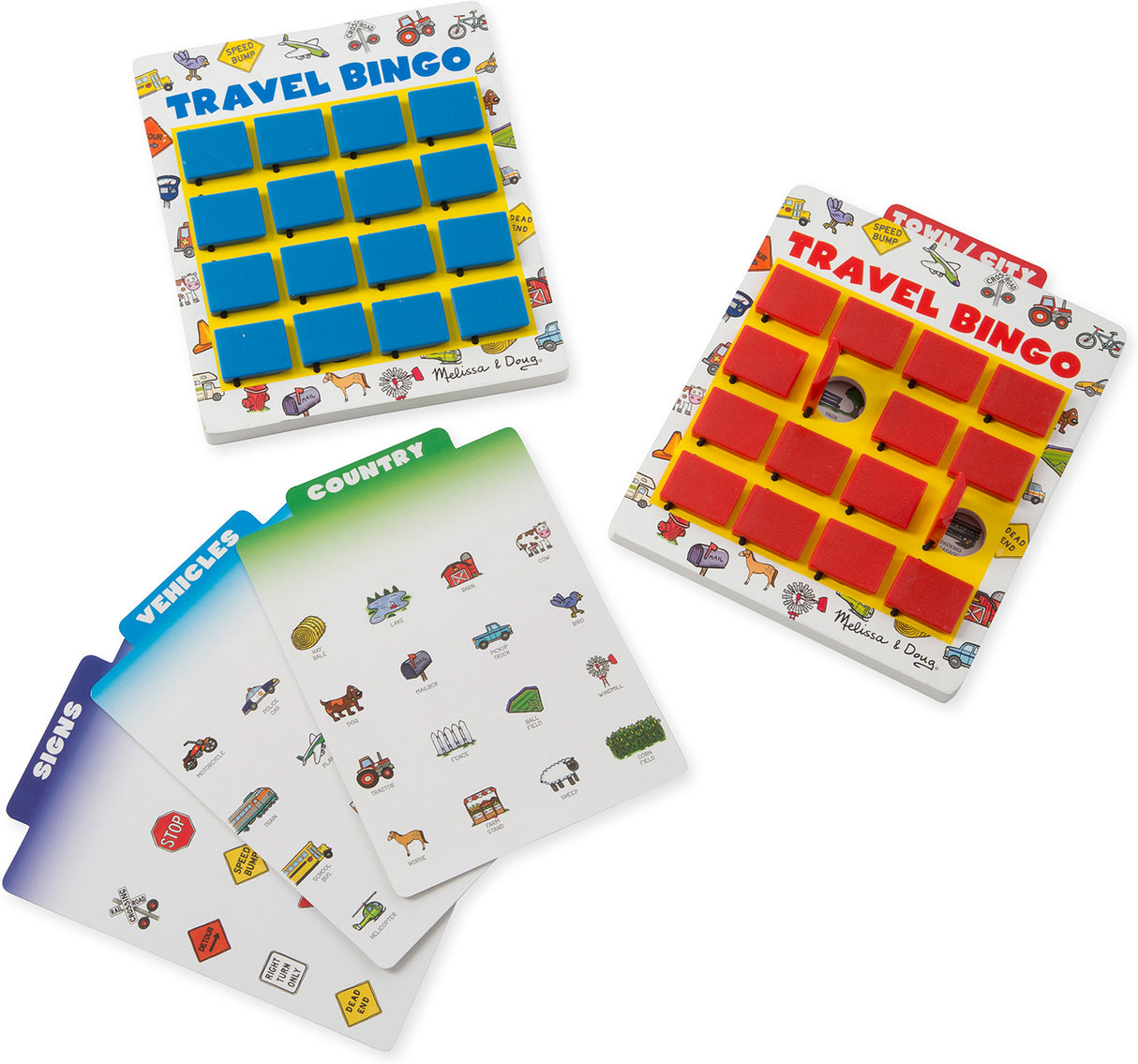 Flip to Win Travel Bingo Travel Game