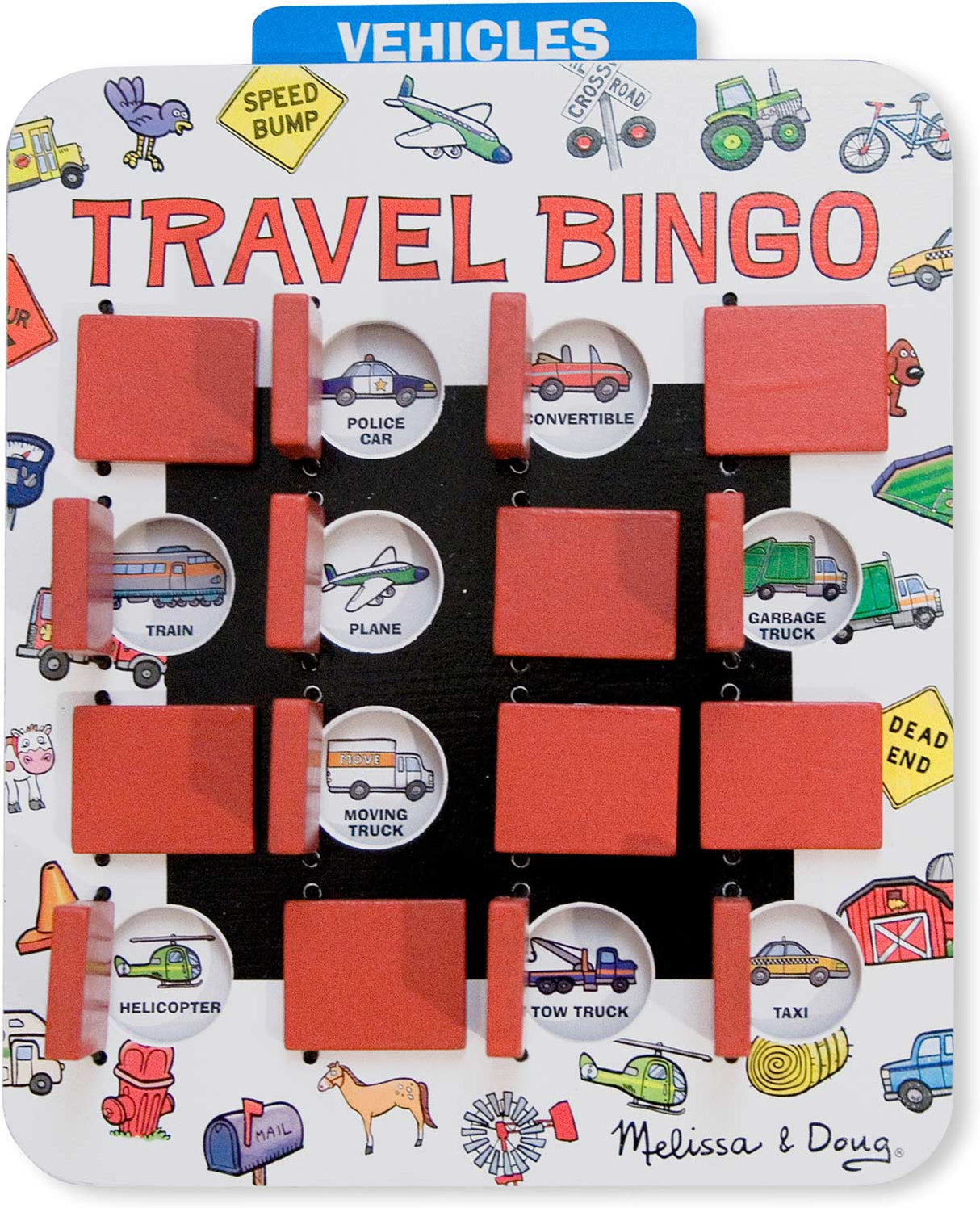 Flip to Win Travel Bingo Travel Game