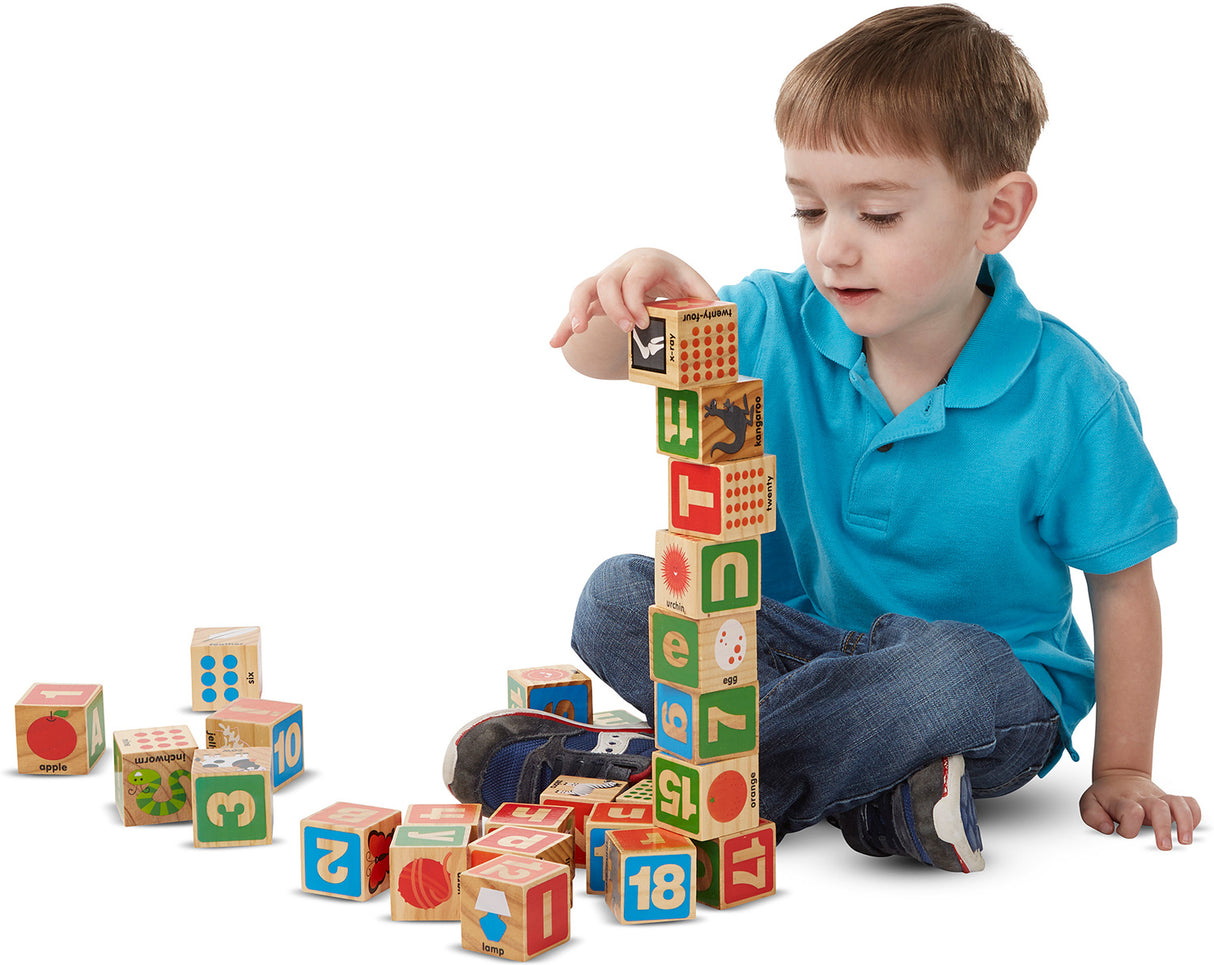 ABC/123 Wooden Blocks