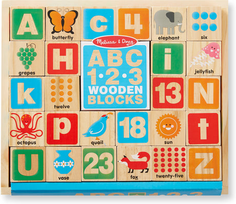 ABC/123 Wooden Blocks