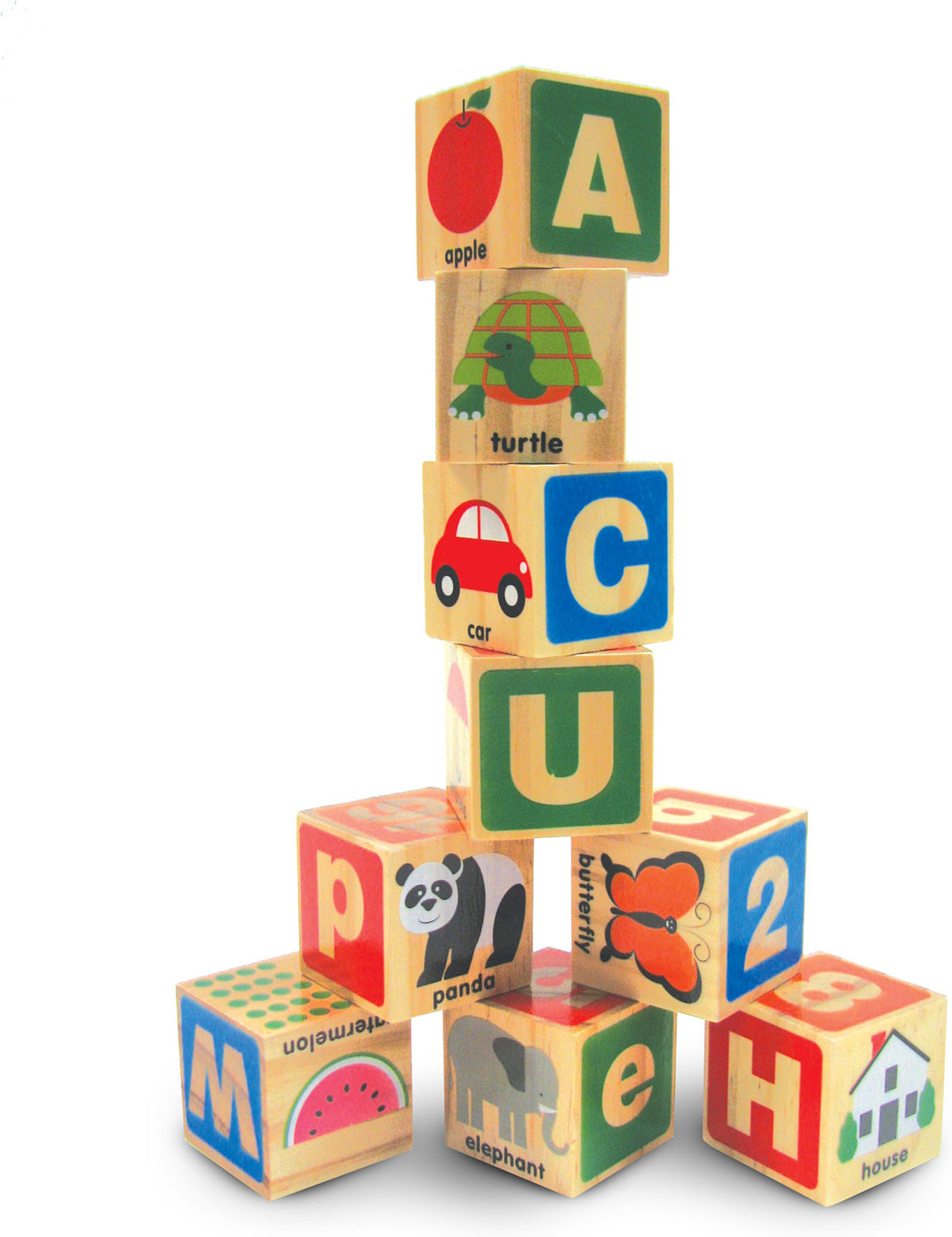 ABC/123 Wooden Blocks