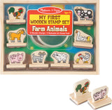 My First Wooden Stamp Set - Farm Animals