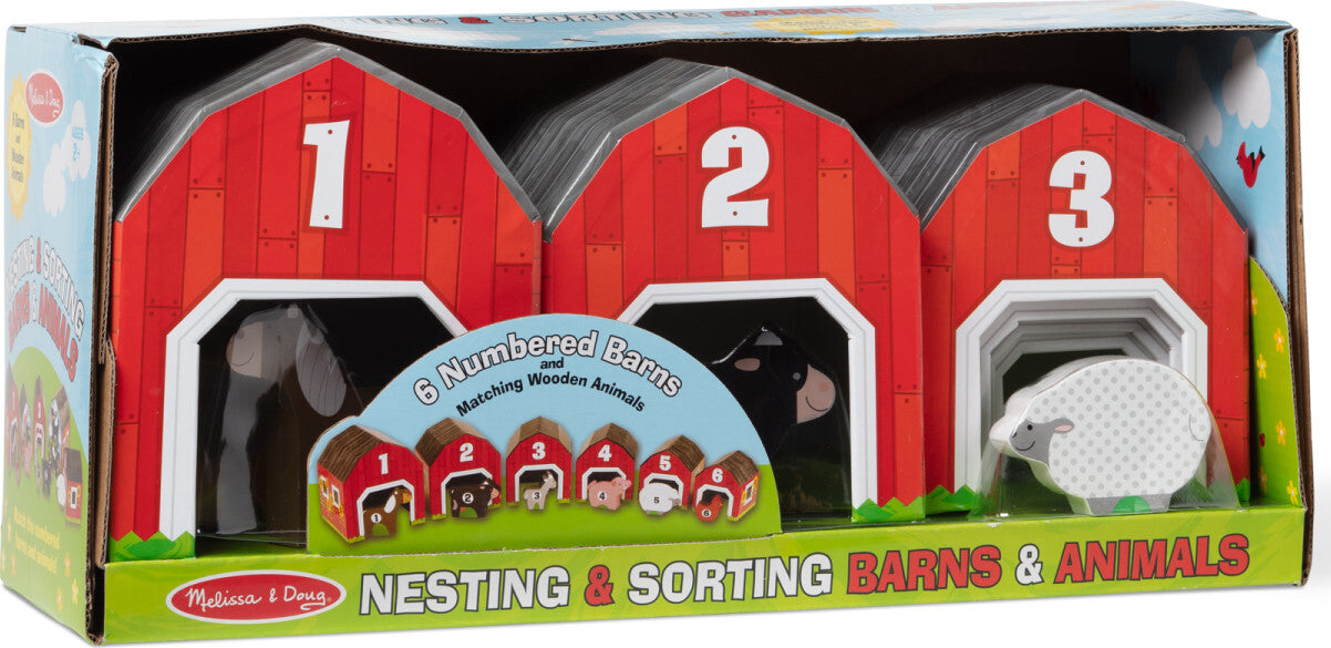 Nesting & Sorting Barns & Animals