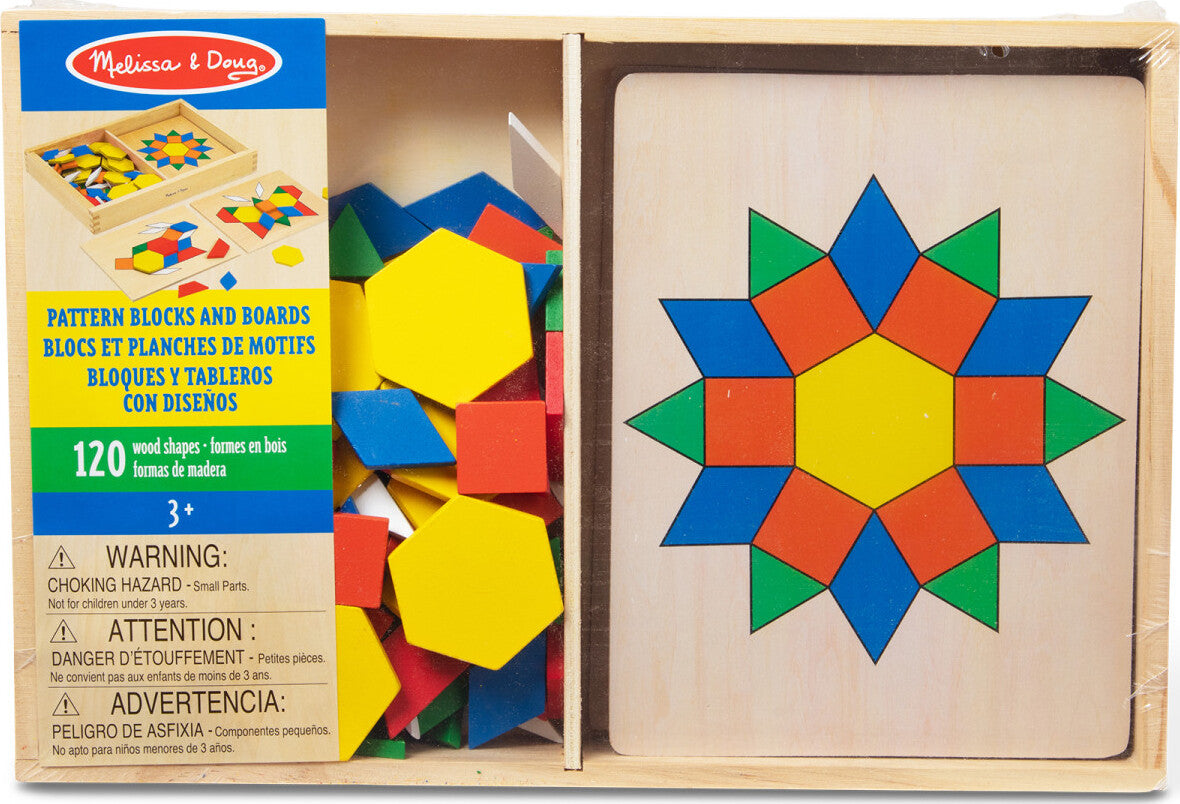 Pattern Blocks and Boards Classic Toy