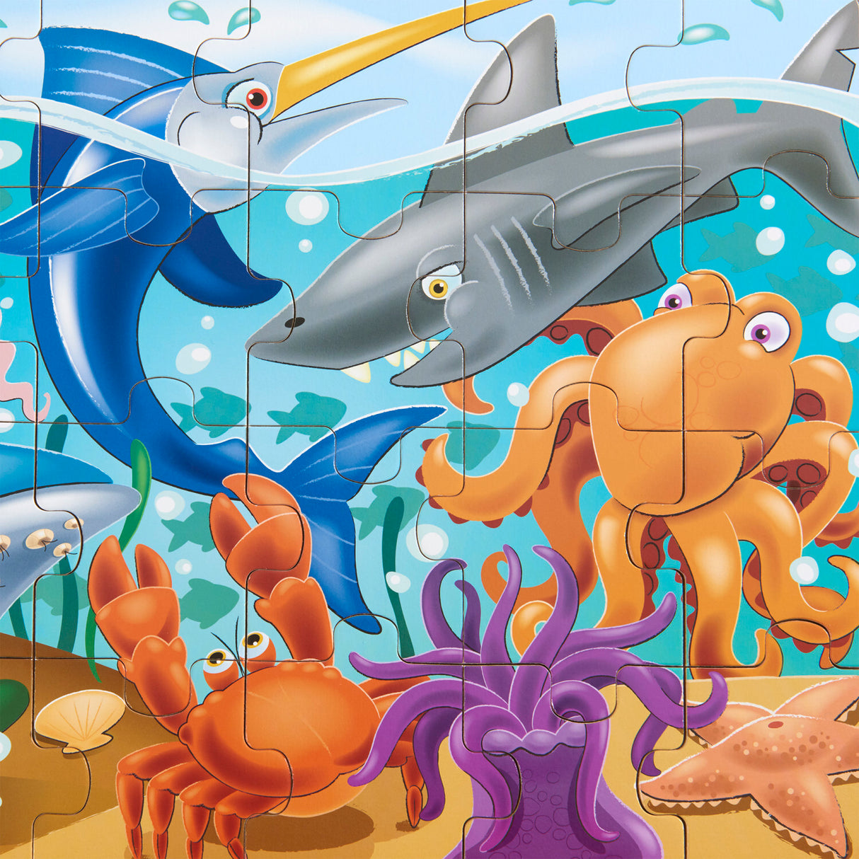 Under the Sea Wooden Jigsaw Puzzle - 24 Pieces