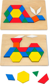 Pattern Blocks and Boards Classic Toy