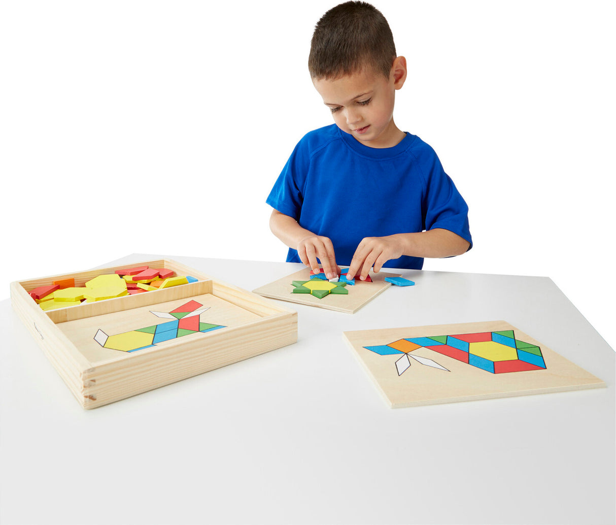 Pattern Blocks and Boards Classic Toy