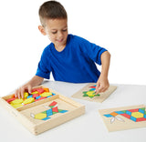 Pattern Blocks and Boards Classic Toy