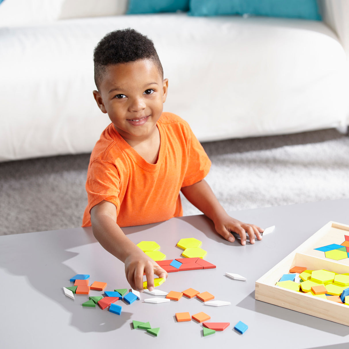 Pattern Blocks and Boards Classic Toy