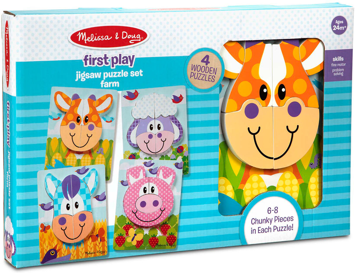 First Play Jigsaw Puzzle Set Farm