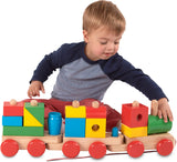 Jumbo Wooden Stacking Train - Classic