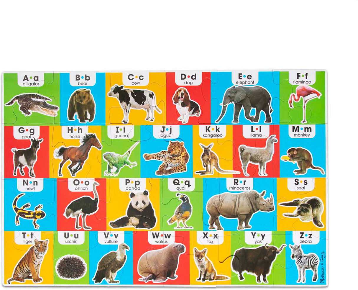 Animal Alphabet Floor Puzzle