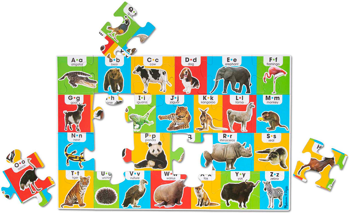 Animal Alphabet Floor Puzzle