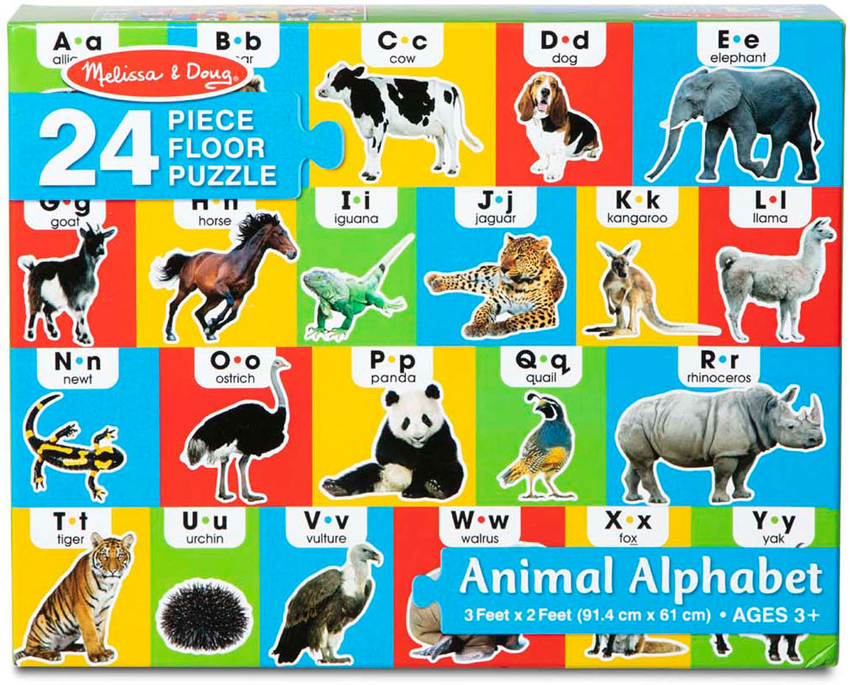 Animal Alphabet Floor Puzzle