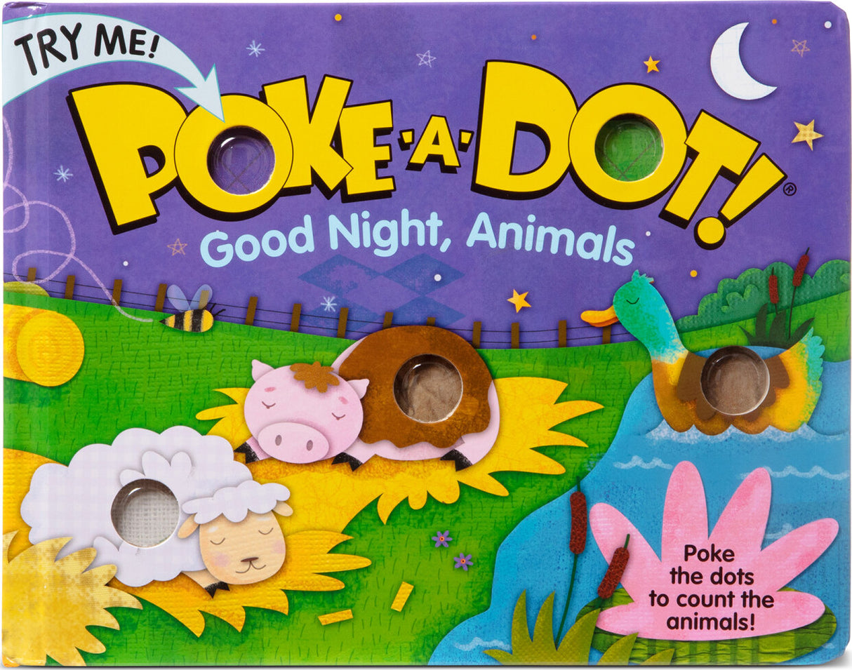 Poke-A-Dot: Goodnight, Animals