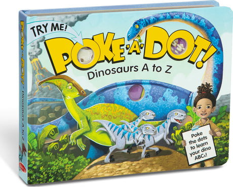 Poke-a-Dot - Dinosaurs A to Z Board Book