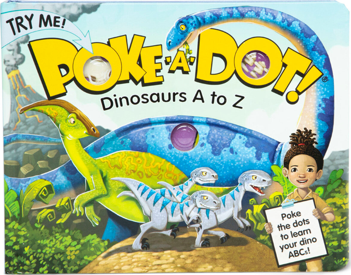 Poke-a-Dot - Dinosaurs A to Z Board Book