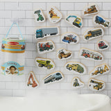 Tub Stickables - Trucks Soft Shapes Bath Toy