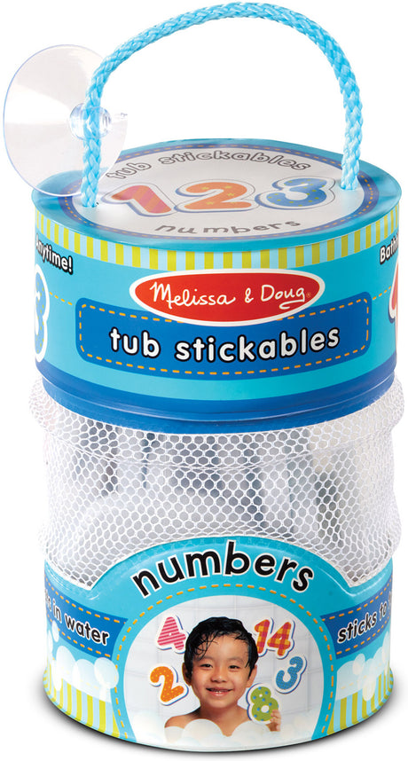 Tub Stickables - Numbers Soft Shapes Bath Toy