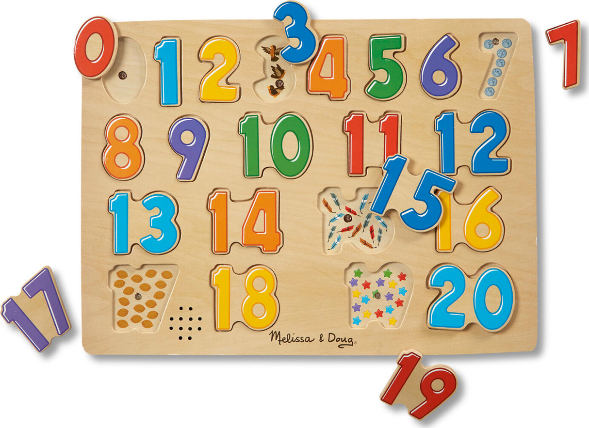 Numbers Sound Puzzle - 21 Pieces