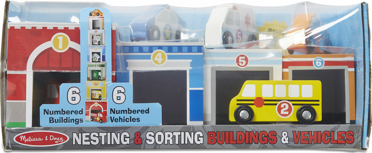 Nesting & Sorting Buildings & Vehicles