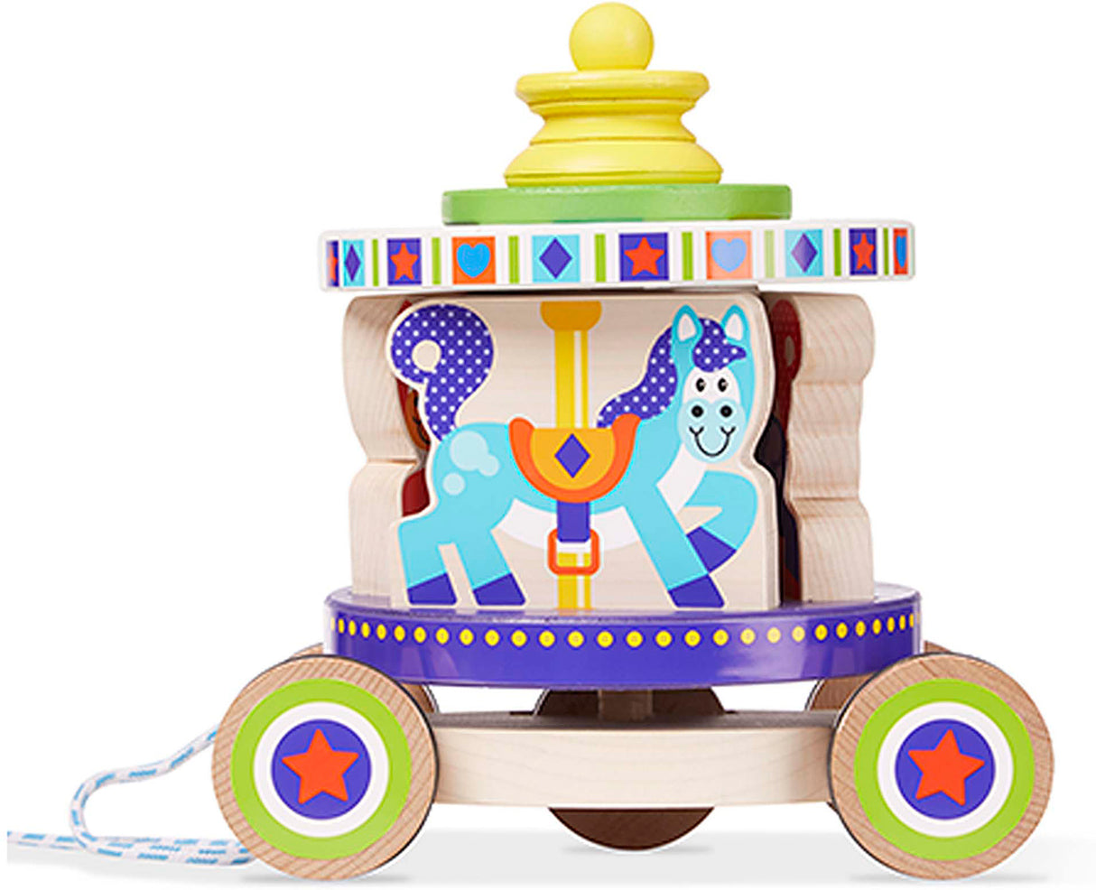 First Play Carousel Pull Toy