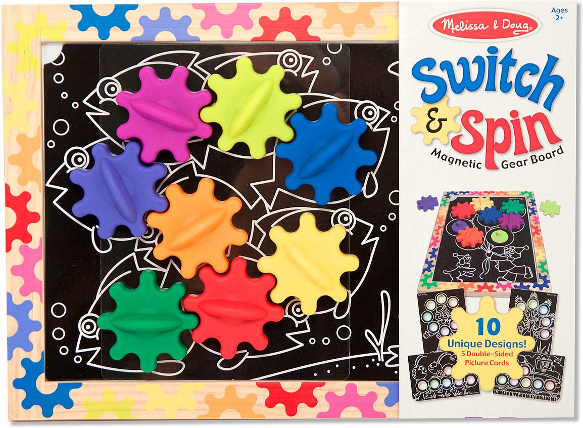 Switch & Spin Magnetic Gear Board