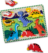 Dinosaurs Chunky Puzzle - 7 Pieces