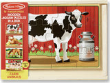 Farm Animals Jigsaw Puzzles in a Box