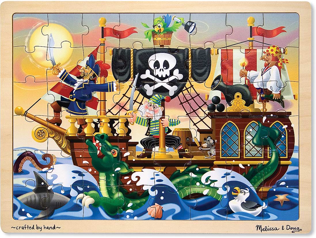 Pirate Adventure Jigsaw Puzzle - 48 Pieces