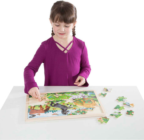 Frolicking Horses Jigsaw Puzzle - 48 Pieces