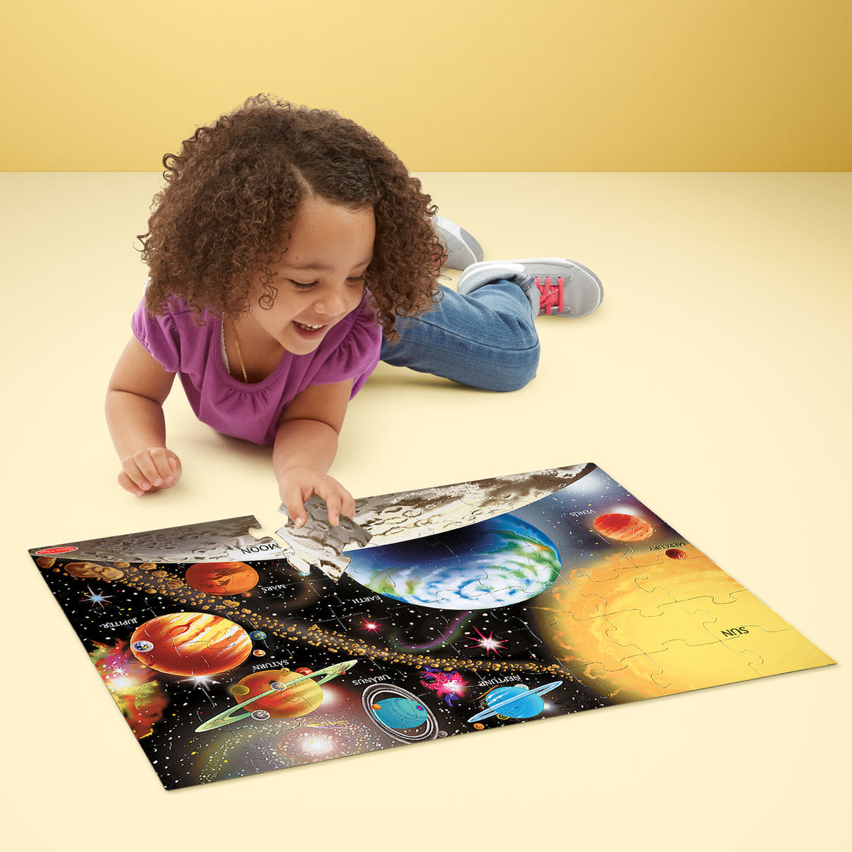 Solar System Floor Puzzle - 48 Pieces