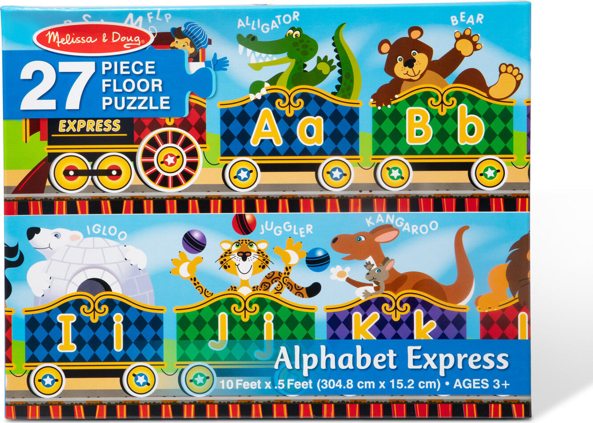 Alphabet Express Floor Puzzle - 27 Pieces