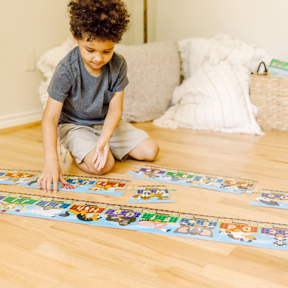 Alphabet Express Floor Puzzle - 27 Pieces