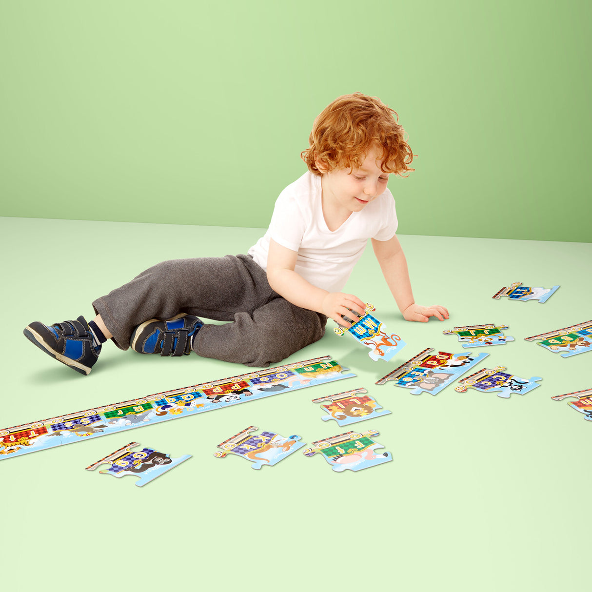 Alphabet Express Floor Puzzle - 27 Pieces