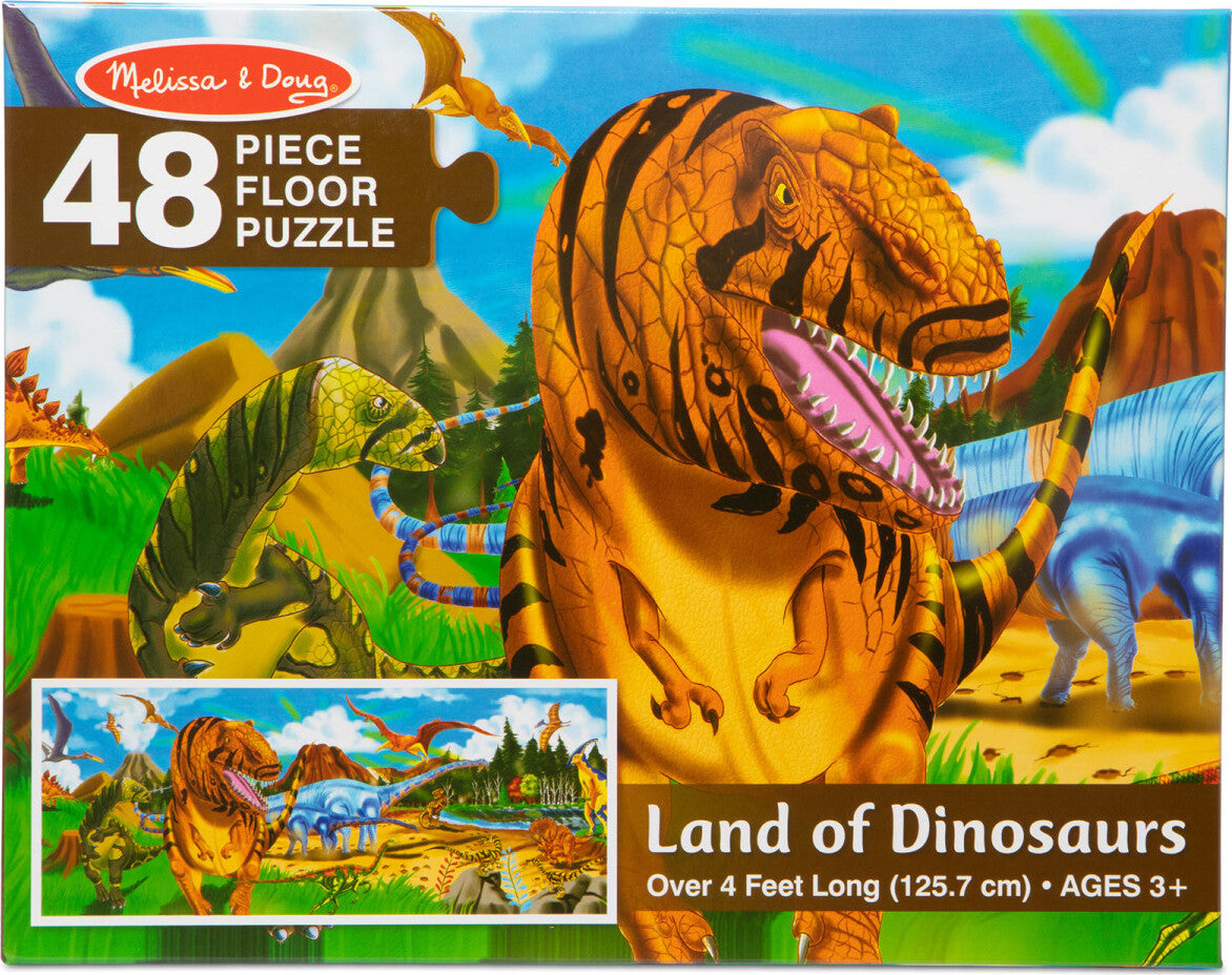 Land of Dinosaurs Floor Puzzle - 48 Pieces