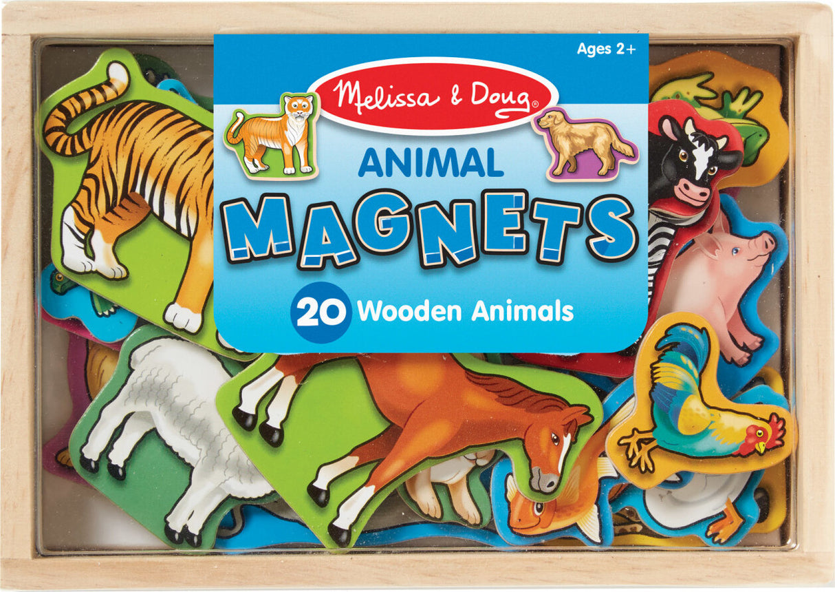 Wooden Animal Magnets